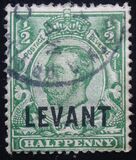[Great Britain Postage Stamps Overprinted "LEVANT", type L]