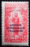 [Issues of 1907-1922 Overprinted "AFRIQUE EQUATORIALE FRANCAISE", tegund F8]