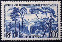 [Definitive Issues - Waterfall Landscape, type Y1]
