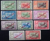 [Pondicherry Temple Stamps of 1929 Overprinted "FRANCE LIBRE", प्रकार AM5]