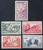 [World Expo Paris Stamps of 1937 Overprinted "FRANCE LIBRE", प्रकार AN]