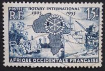 [The 50th Anniversary of Rotary International, type AY]