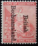 [Cape of Good Hope Postage Stamps Overprinted - Dot after "Bechuanaland", प्रकार P1]