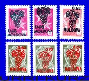 [Russian Postage Stamps - Overprinted New Values, प्रकार T]
