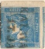 [Newspaper Stamps - Mercurius Head, प्रकार XBA]