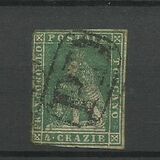 [Lion of Toscany - Printed on White Paper, Different Watermark, type A17]