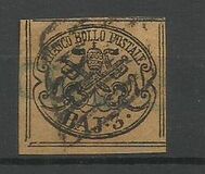 [Coat of Arms - Black Print on Colored Paper, type E2]