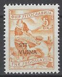 [National Economy - Yugoslav Postage Stamps of 1952 Overprinted "STT - VUJA", type BG]