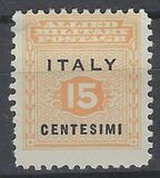 [Allied Military Postage Overprinted "ITALY" and Value, type A]