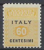 [Allied Military Postage Overprinted "ITALY" and Value, type A4]