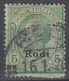 [Italian Stamps Overprinted "Rodi", Tip B]