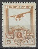[The 11th International Railway Congress, Madrid - Blue Control numbers on back, प्रकार CL]