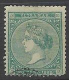 [Queen Isabella II - Inscription "1868", տեսակ J2]