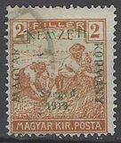 [Hungary Postage Stamps Overprinted, type D]