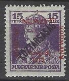 [Hungary Postage Stamp Overprinted, type N1]
