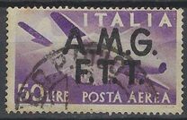 [Airmail -  - Italy Postage Stamps of 1945 Overprinted "A.M.G.F.T.T.", tegund B5]