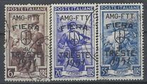[Trieste Fair - Italy Postage Stamps Overprinted "AMG-FTT - FIERA - di - TRIESTE - 1951"", typ AY]