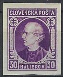 [Andrej Hlinka - Inscription "SLOVENSKÁ POŠTA", タイプ E3]