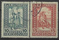 [Charity Stamps - Colored Numerals, type ABW1]