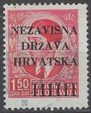 [Yugoslavia Postage Stamps Overprinted in Black - King Peter II, type A2]