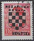 [Yugoslavia Postage Stamps Overprinted in Black - King Peter II, típus B3]