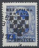 [Yugoslavia Postage Stamps Overprinted in Black - King Peter II, típus B6]