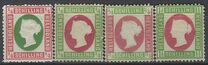 [Queen Victoria - Portrait in White Square, type C]