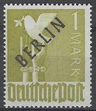 [BERLIN in Black Overprint on "Allied Occupation Zone" Stamps, type A16]