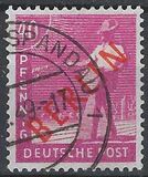 [BERLIN in Red Overprint on "Allied Occupation Zone" Stamps, סוג B8]