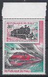 [Airmail - World Railway Speed Record - Issues of 1980 Overprinted "26 fevrier 1981 Record du monde de vitesse–380 km/h", typ ABF1]