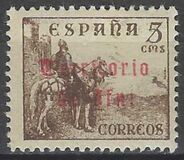 [Spanish Postage Stamps Overprinted "Territorio de Ifni" in Gothic Script, प्रकार I1]