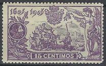 [The 300th Anniversary of Don Quijote - Control Number on Backside, Вид AW]