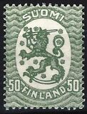 [Standing lion, type S17]