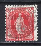 [Svizzera in piedi - Carta: bianca - Filigrana: Marchio di controllo 1 (croce all'int. dell'ovale), Scrivi M10]