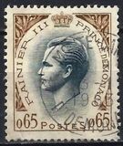 [Prince Rainier Types with Values in New Currency, type QO14]