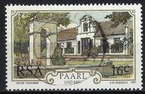[The 300th Anniversary of the City of Paarl, type WU]