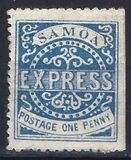 [Express Stamps - Line Above "X" Unbroken. Upper Right Serif of "M" is Horizontal, type A]