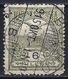 [Turul volando sobre la corona de San Esteban. Nuevos colores., tipo F26]