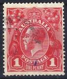 [King George V - Different Watermark, Вид B18]