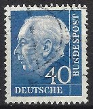 [Freimarken: Bundespräsident Theodor Heuss, Typ DB1]