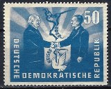[Oder-Neisse Line - Treaty Between Poland & East Germany, տեսակ AJ1]