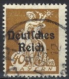 [Postage Stamps from Bayern Overprinted "Deutsches Reich", ประเภท AE2]
