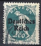 [Postage Stamps from Bayern Overprinted "Deutsches Reich", ประเภท AF1]