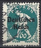 [Postage Stamps from Bayern Overprinted "Deutsches Reich", ประเภท AF1]