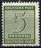 [Value Stamps - New Perforation, type A14]