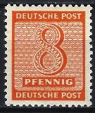 [Value Stamps - New Perforation, type A16]