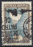 [Map -  South America and Antarctic, Tüüp LU]
