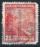[Airmail - Airplane Stamps Overprinted "LINEA AEREA NACIONAL", 类型 BR3]