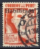 [Issue of 1938 Overprinted and Surcharged "Habilitada 5 cts", Tipi HX1]