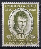 [Airmail - The 100th Anniversary of the Death of Alexander von Humboldt, Naturalist, 1769-1859, type AWH1]